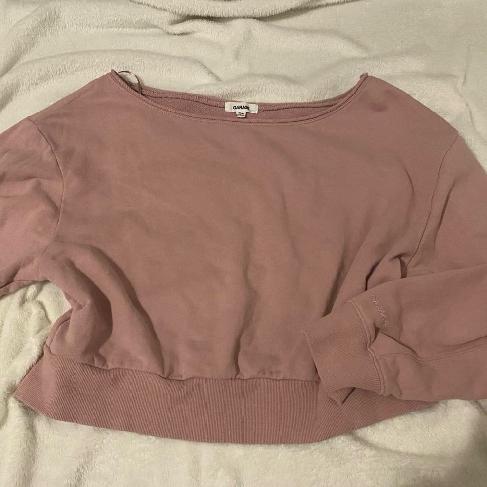 Garage Dusty Pink Cropped Top